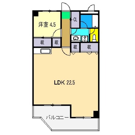 桂マンションの物件間取画像